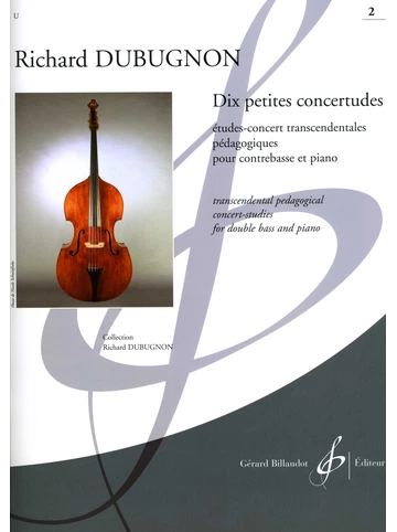 Dix petites concertudes. Volume 2 : Études-concert transcendantales pédagogiques Visuel